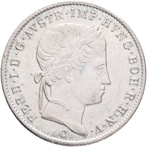 FERDINAND V.. 1835-1848 5 Kreuzers 1840 C Prague , KM#2196,1 Billon Ag.438 2,19g, 20mm