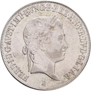 FERDINAND I. 1835-1848 20 Kreuzer 1842 B, KM#422, ÉH#1419 , Ag.583, 6,64g 26/1,5mm, Kremnica
