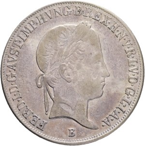 FERDINAND I. 1835-1848 20 Kreuzer 1847 B, KM#422, ÉH#1419 , Ag.583, 6,62g 26/1,5mm, Kremnica