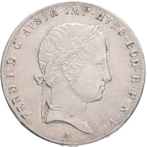 FERDINAND I. 1835-1848 1 Thaler 1838 A Vienna, KM#2240 Ag.833 28,12g 38,61mm