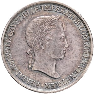 FERDINAND I. 1835-1848 Silver Token, coronation 1838 - in Milan, Lombardy, Früh#VIII.8.b. , Ag. 3,28g 18mm