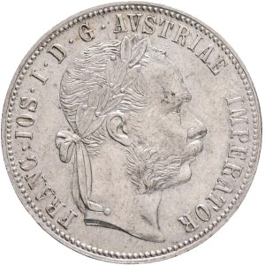 FRANCIS JOSEPH I. 1848-1916 1 Gulden 1883, KM#2222 Ag.900, 12,29g 29/2mm, Vienna
