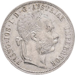 FRANCIS JOSEPH I. 1848-1916 1 Gulden 1883, KM#2222 Ag.900, 12,29g 29/2mm, Vienna