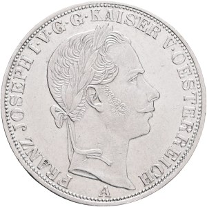 FRANCIS JOSEPH I. 1848-1916 1 Vereinsthaler 1859 A Vienna Silver Ag. 900 18,48g 33mm , KM#2244