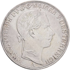 FRANCIS JOSEPH I. 1848-1916 1 Vereinsthaler 1859 A Vienna, KM#2244, Ag.900 18,50g 33mm