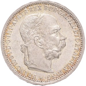 FRANCIS JOSEPH I. 1848-1916 1 Corona 1894, KM#2804 Ag.835 5,05g, 23/1,5mm, Vienna