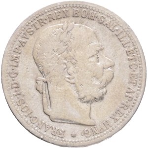 FRANCIS JOSEPH I. 1848-1916 1 Corona 1895, KM#2804 Ag.835 4,88g, 23/1,5mm, Vienna