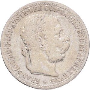 FRANCIS JOSEPH I. 1848-1916 1 Corona 1895, KM#2804 Ag.835 4,88g, 23/1,5mm, Vienna