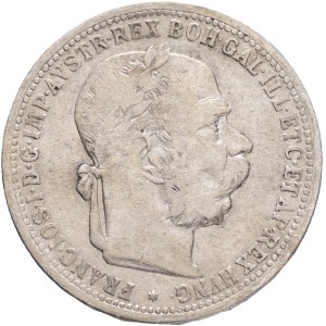 FRANCIS JOSEPH I. 1848-1916 1 Corona 1898, KM#2804 Ag.835 4,90g, 23/1,5mm, Vienna