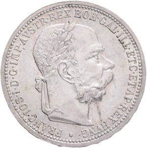 FRANCIS JOSEPH I. 1848-1916 1 Corona 1901, KM#2804 Ag.835 4,98g, 23/1,5mm, Vienna