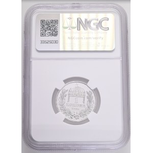 FRANCIS JOSEPH I. 1848-1916 1 Corona 1906/2023 KB, Restrike-Budapest Ag.999 5,1g 23mm NGC8234038-035
