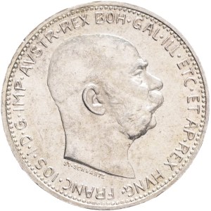 FRANCIS JOSEPH I. 1848-1916 1 Corona 1915, KM#2820 Ag.835 4,97g, 23/1,5mm, Vienna patina