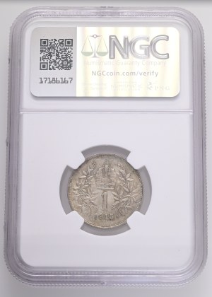 FRANCIS JOSEPH I. 1848-1916 1 Corona 1915, KM#2820 Ag.835 4,97g, 23/1,5mm, Vienna NGC 8236199-012