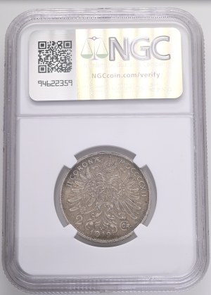 FRANCIS JOSEPH I. 1848-1916 1 Corona 1916, KM#2820 Ag.835 5,00g, 23/1,5mm, Vienna patina