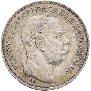 FRANCIS JOSEPH I. 1848-1916 2 Corona 1912 KB, KM#493 Ag.835 10g 27/2mm, Kremnica patina