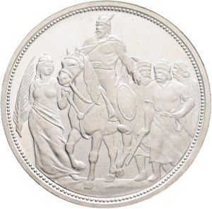 FRANCIS JOSEPH I. 1848-1916 mintage ARTEX official restrike 2000 pcs. 5 Corona 1896 Millennium Hungary, mintmark U.P., Ag.900 24,31g 36mm , Edge !!!BIZALMAM AZ ŐSI ERÉNYBEN