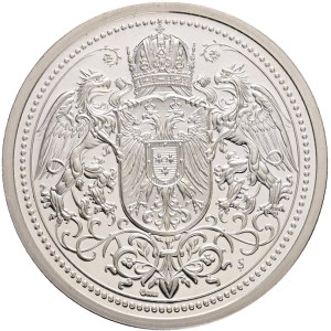 Austria Ag Medal ZITA KAISERIN von 'ÖSTEREICH-KÖNIGIN Hungary 1898-1989 , Ag 999, 19,76g 34mm