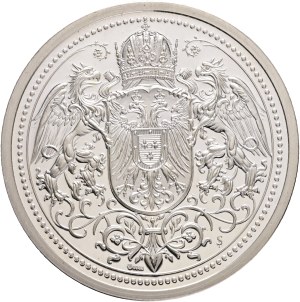 Austria Ag Medal ZITA KAISERIN von 'ÖSTEREICH-KÖNIGIN Hungary 1898-1989 , Ag 999, 19,76g 34mm