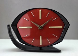 Designer Bakelite clock - Czechoslovakia 1960s