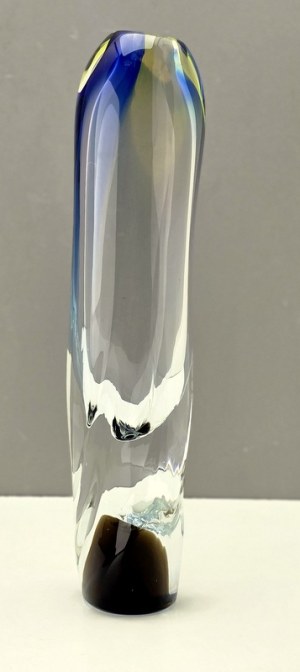 Bohemia Glass vase - Josef Rozinek design - Czechoslovakia 1970s