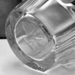 A magnificent Ingrid glass vase in art déco style by Artur Plewa 1930s.