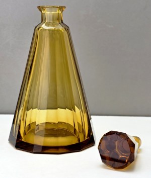 Art Deco honey decanter - Karlsbad - Czechoslovakia 1930s