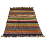 Set of three hemp jute rugs - India second half of the 20th century