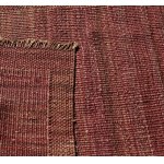 Large hemp jute rug - hand woven - India 2nd half of the 20th century.