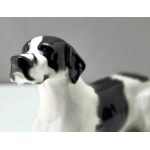 Figurka porcelanowa psa myśliwskiego Łomonosow - lata 80-te