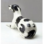 Figurka porcelanowa psa myśliwskiego Łomonosow - lata 80-te
