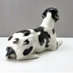 Figurka porcelanowa psa myśliwskiego Łomonosow - lata 80-te