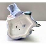 Royal Dux - Porcelanowa figurka Dama z lusterkiem - Czechosłowacja - lata 60-te