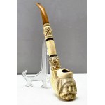 Large collectible figural sea foam pipe 2nd half of 19th century