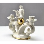 Porcelanowy świecznik figuralny - Neutettau Niemcy - lata 30-te