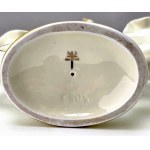 Porcelanowy świecznik figuralny - Neutettau Niemcy - lata 30-te