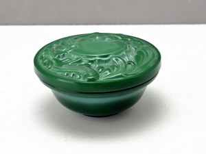 Malachite glass casket - Curt Schlevogt - Czechoslovakia 1950s/60s