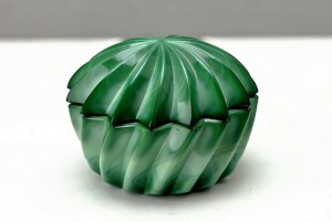 Curt Schlevogt glass casket - Czechoslovakia 1950s/60s
