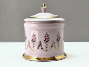 Bomboniera - Pink porcelain H&C Chodov 1990s Bohemia