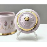 Bomboniera - Różowa porcelana H&C Chodov lata 90-te Bohemia