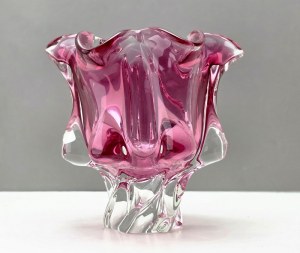 Vase - Chribska Glassworks - Czechoslovakia 1960s