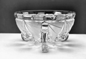 Art Deco style bowl Libichovice - Czechoslovakia 1960s