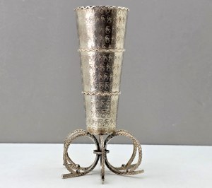 ORNO - Warsaw Mermaid silver vase - Franciszka Szymanek - Jewelry Cooperative - ORNO - 1950s