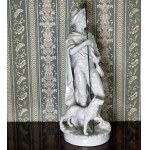 Duża porcelanowa figura pasterza - Royal Dux - Czechosłowacja lata 70-te
