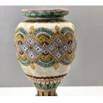 Jan Broszkiewicz Kuty, vase Hutsul pottery - Pokucie, Hutsul region - Second Polish Republic [ Kresy ].