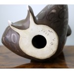 Sudanka duża figurka ceramiczna Kravsko Czechosłowacja lata 70-te