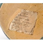Wazon ceramiczny wykonany w Spółdzielni Pracy Rękodzieła Ludowego i Artystycznego w Białymstoku - lata 70-te [ Białystok, Cepelia]