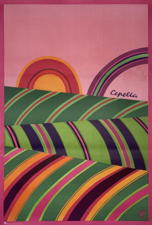 designed by L. JANOWSKA, Poster: Cepelia, 1979