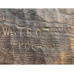 Wladyslaw TROJAN (1932 - 2004), Carved wooden bowl