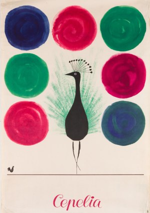 Hubert HILSCHER (1924 - 1999), Poster: Cepelia (