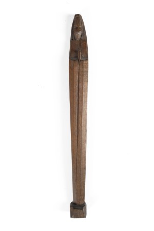 Wooden figurine of the Virgin Mary